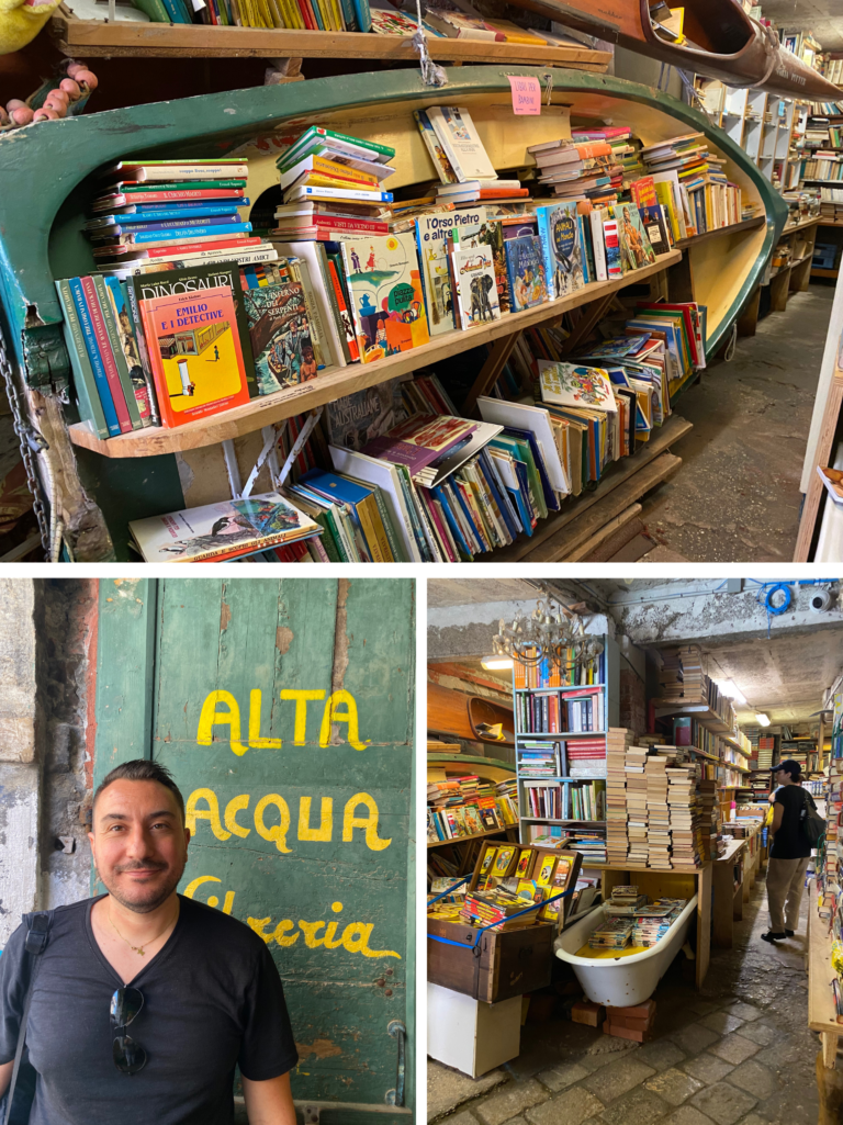 Libreria Acqua Alta - Venezia insolita