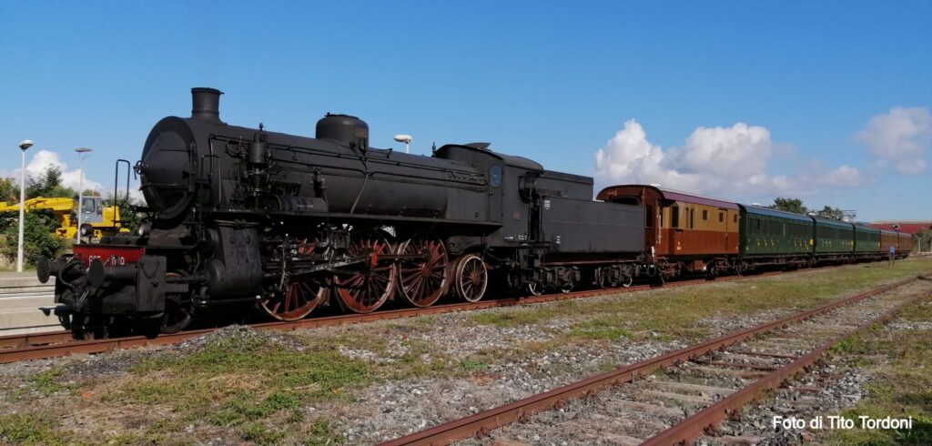 Treno a vapore della Val d'Orcia